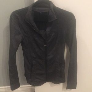 Size 4 long sleeve full zip lululemon top